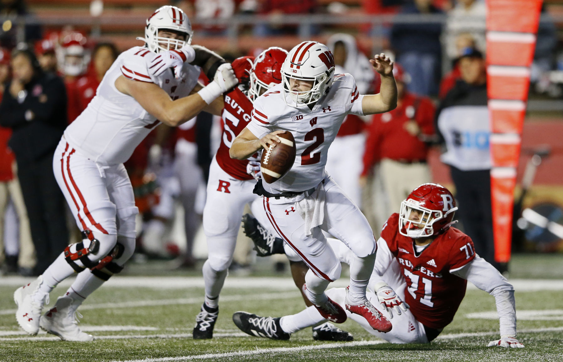 Wisconsin Rutgers Football